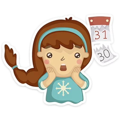 😱 Стикер «New Year&;s» для Telegram