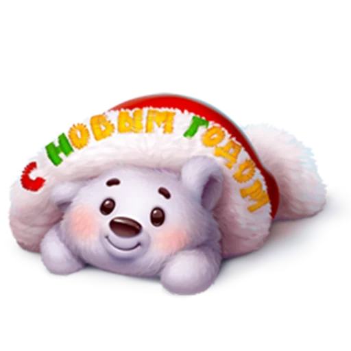 🐻 Стикер «New Year characters» для Telegram