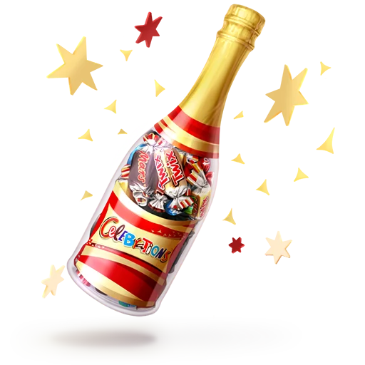 🍾 Стикер «New Year characters» для Telegram