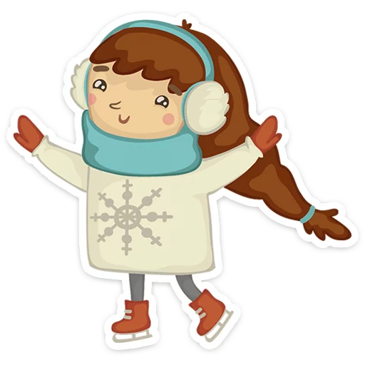 🎅 Стикер «Новогодняя компания» для Telegram