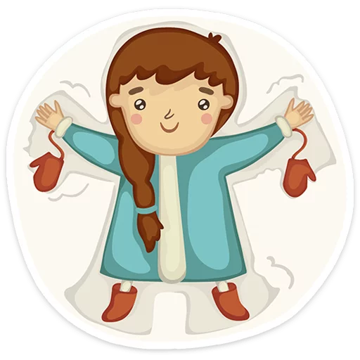 🎅 Стикер «Новогодняя компания» для Telegram