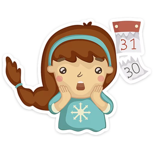 🎅 Стикер «Новогодняя компания» для Telegram
