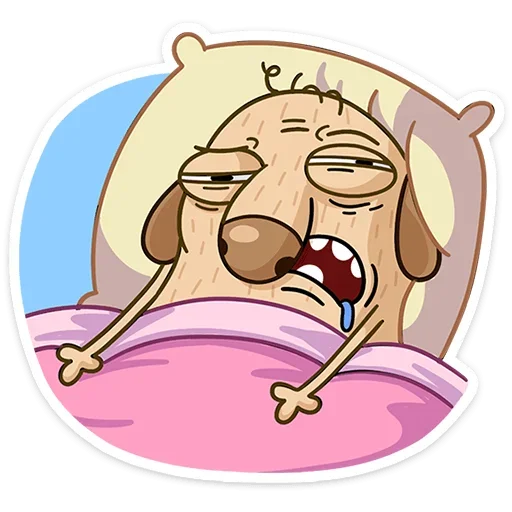 🤤 Стикер «Новогодний Дигги» для Telegram