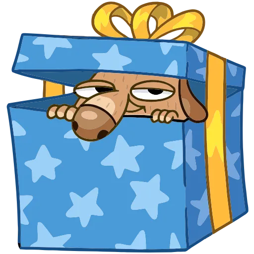 🎁 Эмодзи «Новогодний Дигги» для Telegram