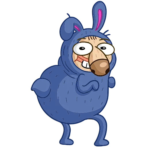 🐇 Эмодзи «Новогодний Дигги» для Telegram