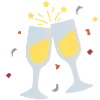 🥂 Эмодзи «New Year 25» для Telegram