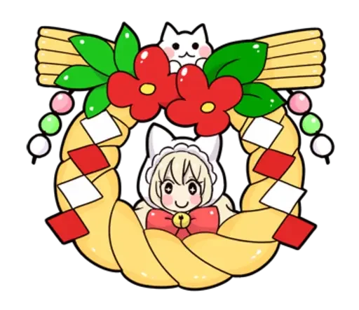 🎉 Стикер «snow girls» для Telegram