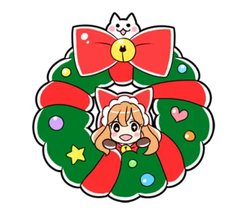 🎁 Стикер «snow girls» для Telegram