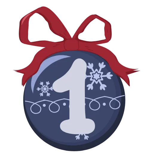 Стикер 57 #animated #decor #fonts #xmas