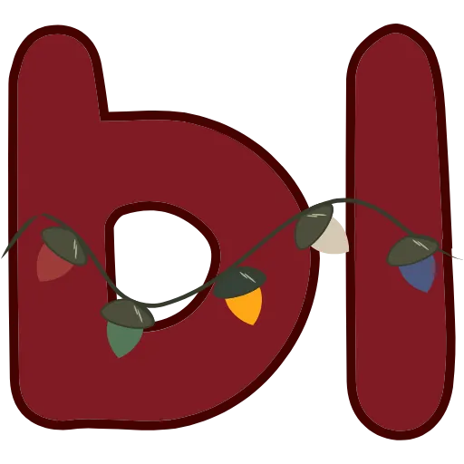 Стикер 29 #animated #decor #fonts #xmas