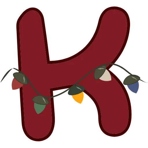 Стикер 12 #animated #decor #fonts #xmas