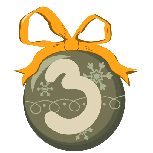 Стикер 59 #animated #decor #fonts #xmas