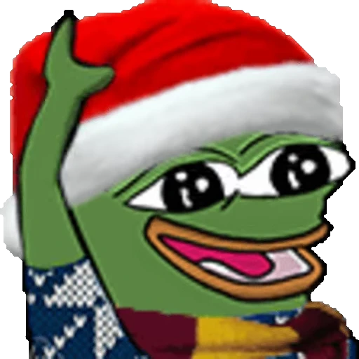 👋 Стикер «New Year Peepo» для Telegram