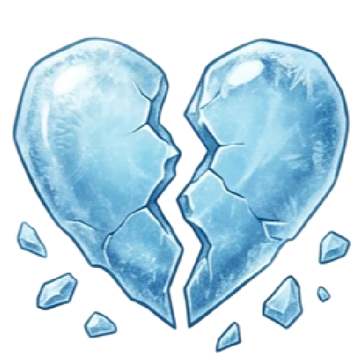 🩵 Стикер «синий новогодний» для Telegram