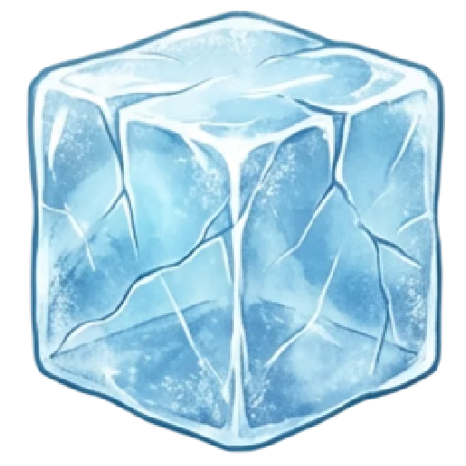 🩵 Стикер «синий новогодний» для Telegram