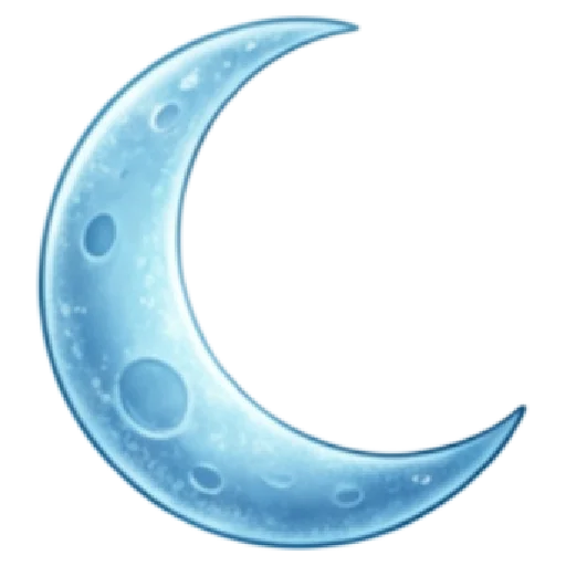 🩵 Стикер «синий новогодний» для Telegram
