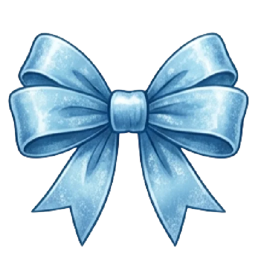 🩵 Стикер «синий новогодний» для Telegram