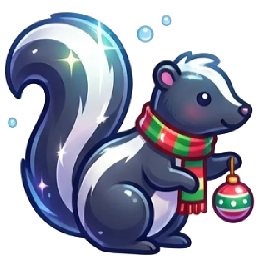 🎄 Стикер «новогодний» для Telegram