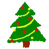 🎄 Эмодзи «Новогодние буквы» для Telegram