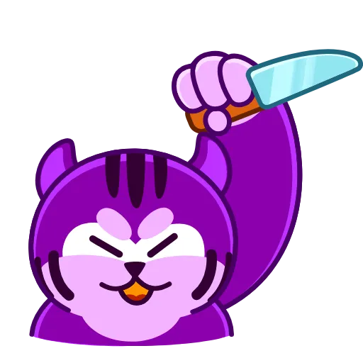 😈 Стикер «New Year Tiger» для Telegram