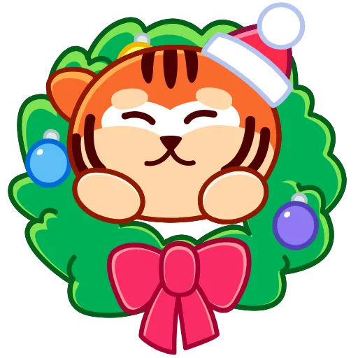 😘 Стикер «New Year Tiger» для Telegram