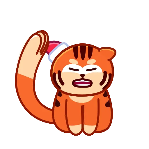 🫡 Стикер «New Year Tiger» для Telegram