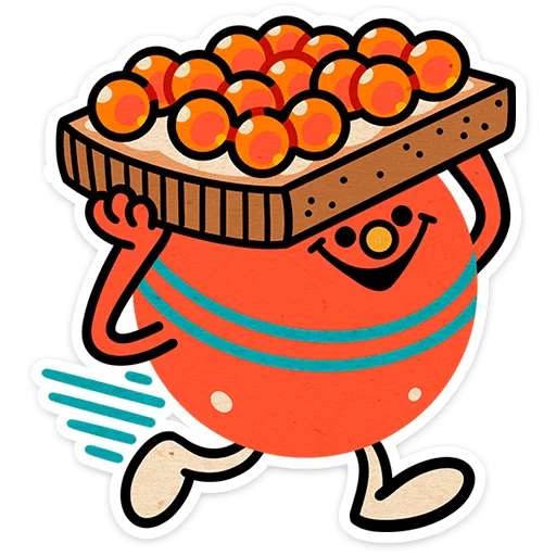 🎄 Стикер «Тёплый Новый год» для Telegram