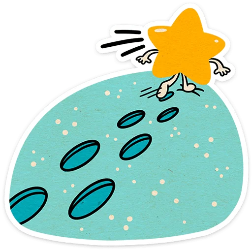 🎄 Стикер «Тёплый Новый год» для Telegram