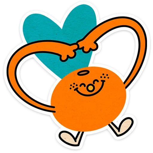 🎄 Стикер «Тёплый Новый год» для Telegram
