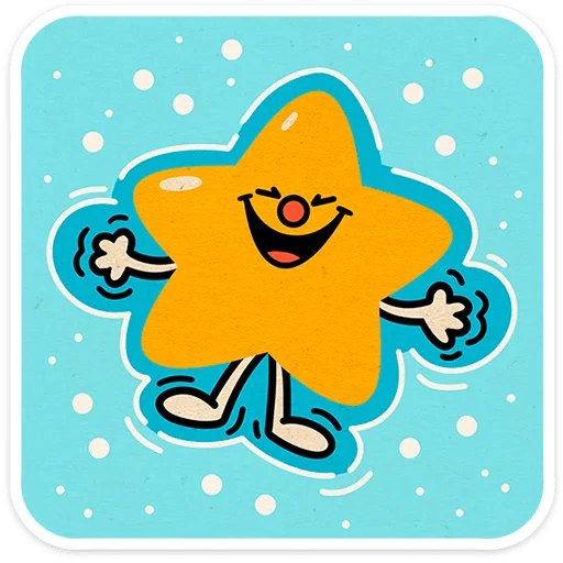 🎄 Стикер «Тёплый Новый год» для Telegram