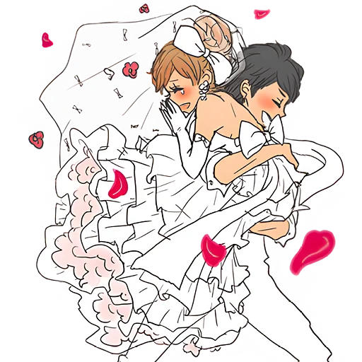 👰‍♀ Стикер «Нежинки» для Telegram