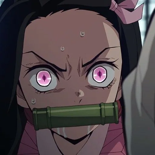 👿 Стикер «Nezuko Chan» для Telegram