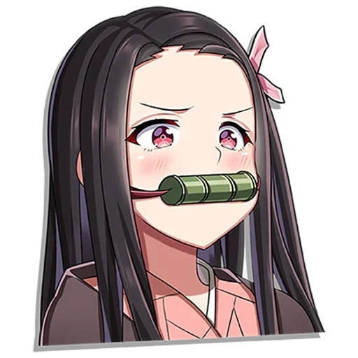 😖 Стикер «Nezuko» для Telegram