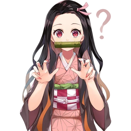 ❔ Стикер «Nezuko» для Telegram