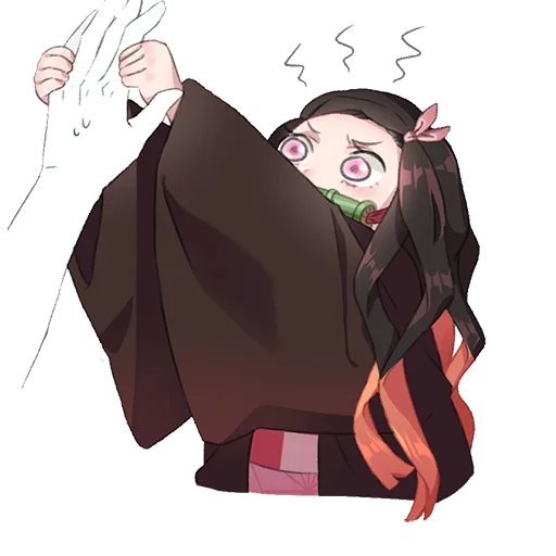 😐 Стикер «Nezuko» для Telegram