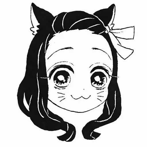 🌺 Стикер «Незуко Чан» для Telegram