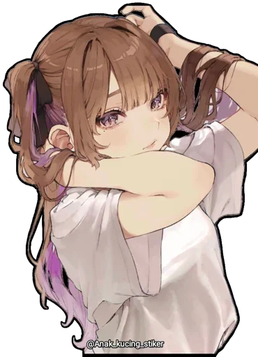 😍 Стикер «NezukoneZu ART» для Telegram
