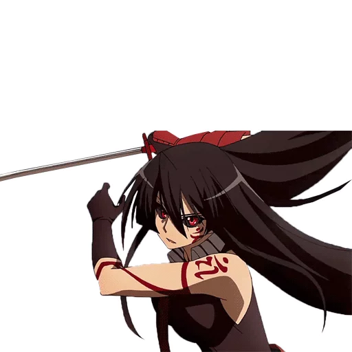 🔪 Стикер «akame ga kill» для Telegram