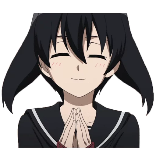 😊 Стикер «akame ga kill» для Telegram
