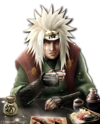 🍶 Стикер «Jiraiya» для Telegram
