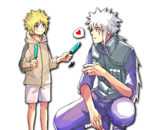 ❤ Стикер «Jiraiya» для Telegram
