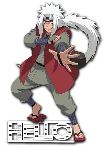 ✋ Стикер «Jiraiya» для Telegram
