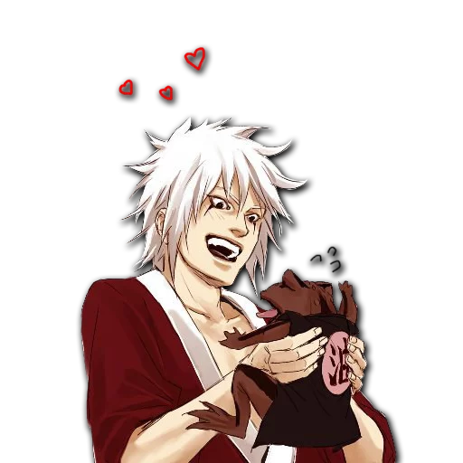 ❤ Стикер «Jiraiya» для Telegram