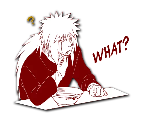 😒 Стикер «Jiraiya» для Telegram