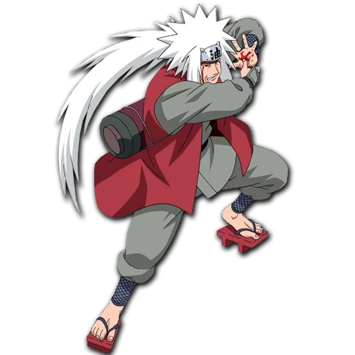 😠 Стикер «Jiraiya» для Telegram