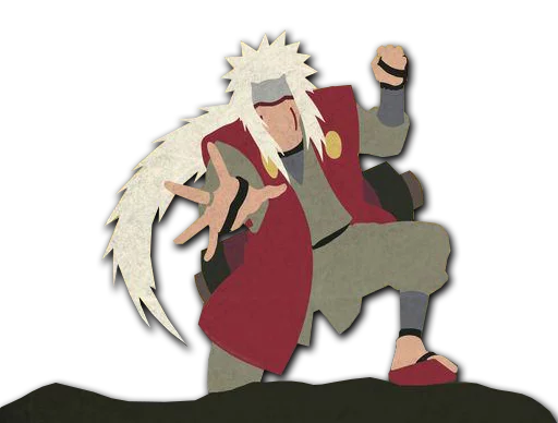 🖐 Стикер «Jiraiya» для Telegram