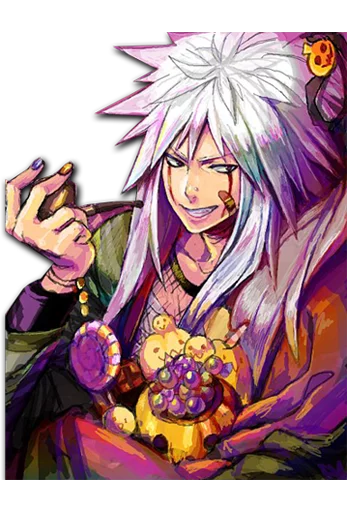 😏 Стикер «Jiraiya» для Telegram