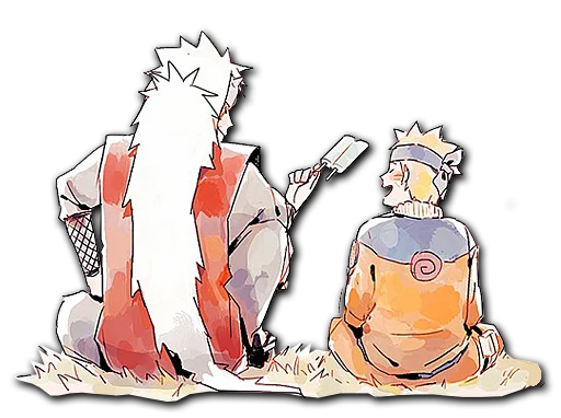 😇 Стикер «Jiraiya» для Telegram