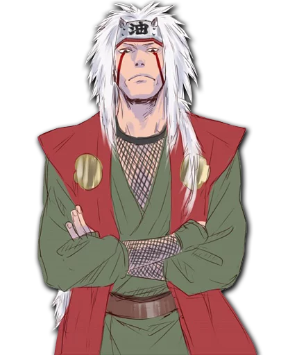 😐 Стикер «Jiraiya» для Telegram