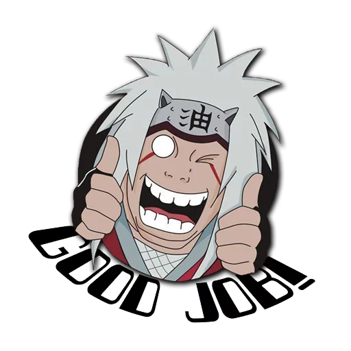 👍 Стикер «Jiraiya» для Telegram